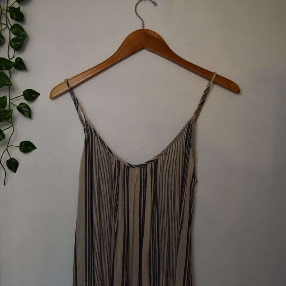 UO Striped Wide Leg Romper